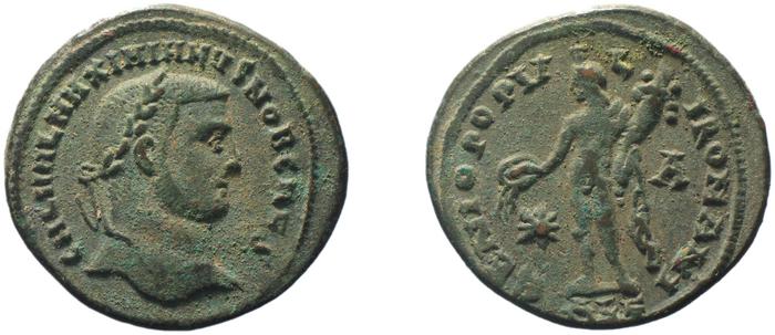 RIC VI Alexandria 17b, реверс, bm