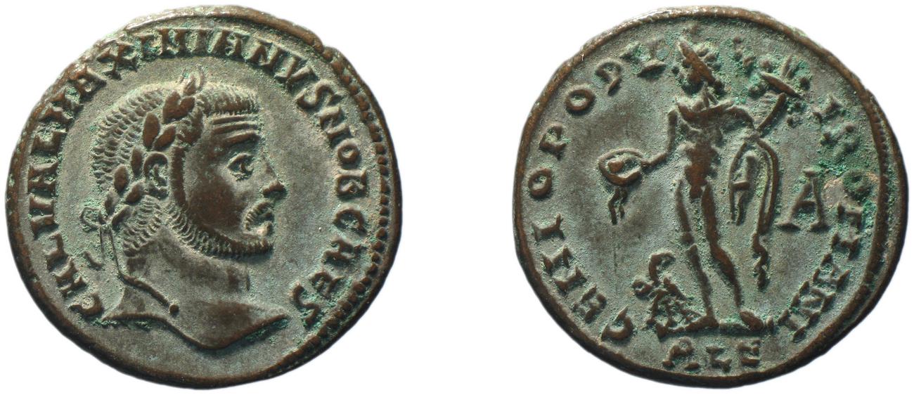 RIC VI Alexandria 21b, аверс, bm