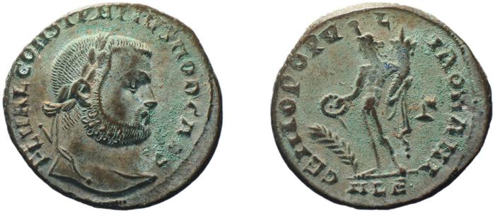RIC VI Alexandria 29a, реверс, bm