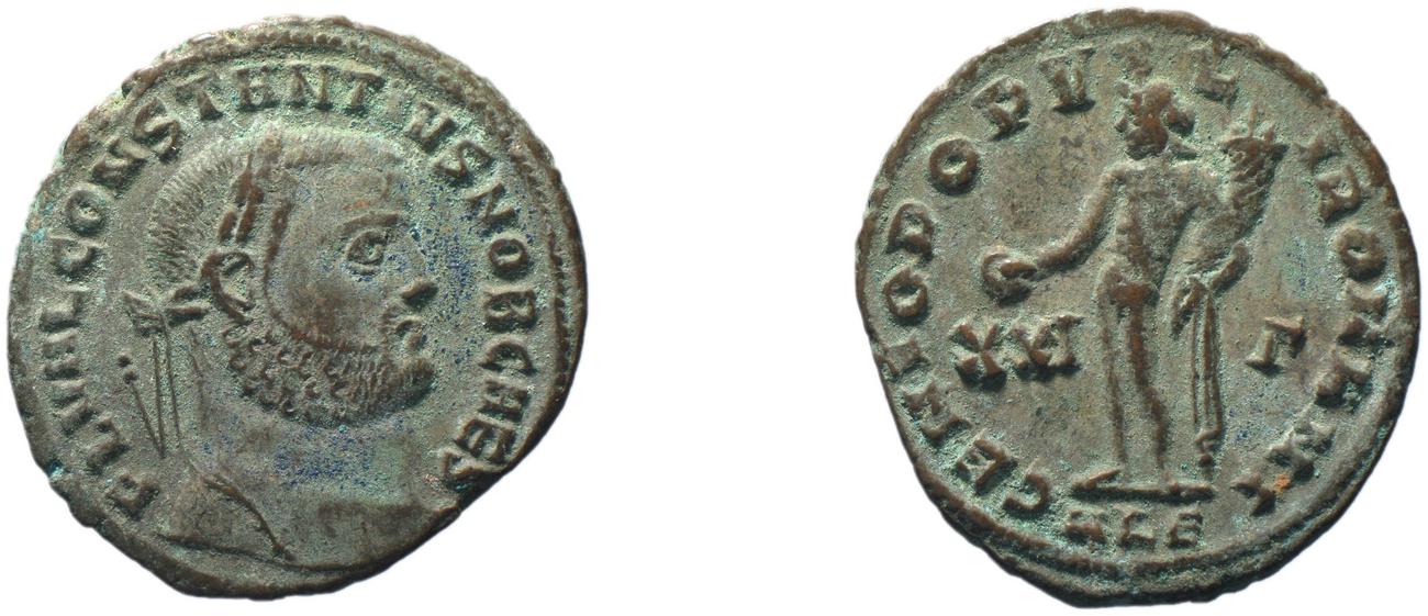 RIC VI Alexandria 31a, аверс, bm