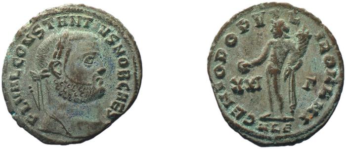 RIC VI Alexandria 31a, реверс, bm
