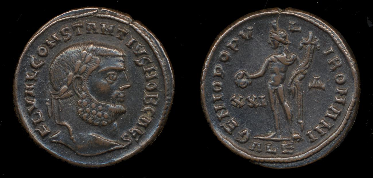 RIC VI Alexandria 31a, аверс, bm