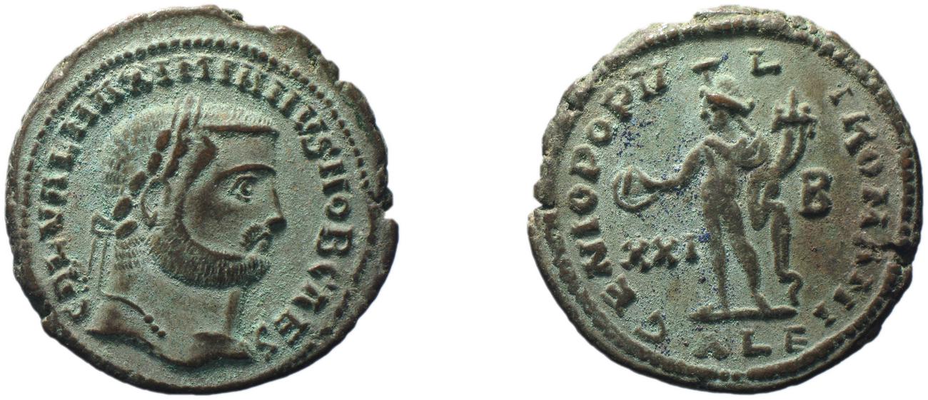RIC VI Alexandria 31b, аверс, bm