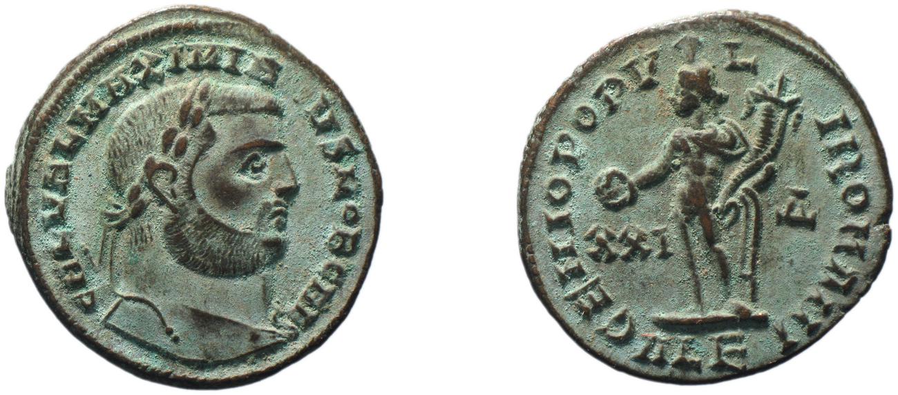 RIC VI Alexandria 31b, аверс, bm