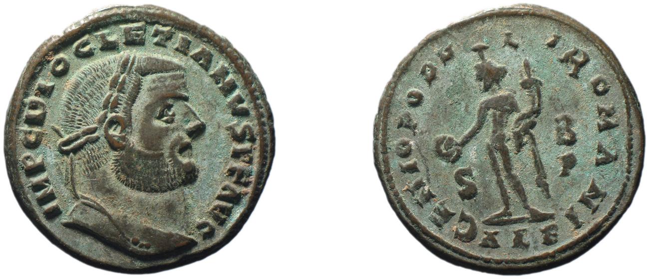 RIC VI Alexandria 34a, аверс, bm