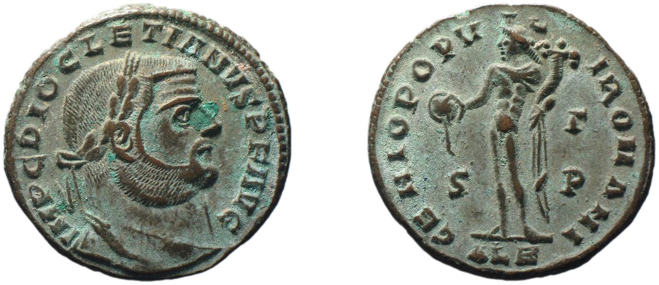 RIC VI Alexandria 34a, аверс, bm