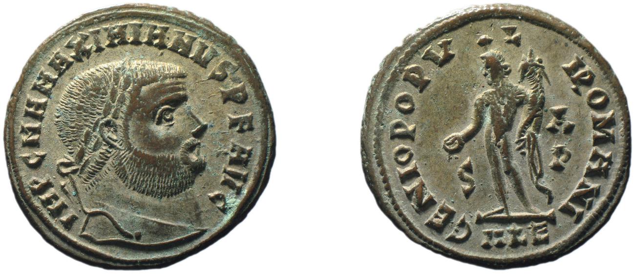 RIC VI Alexandria 34b, аверс, bm