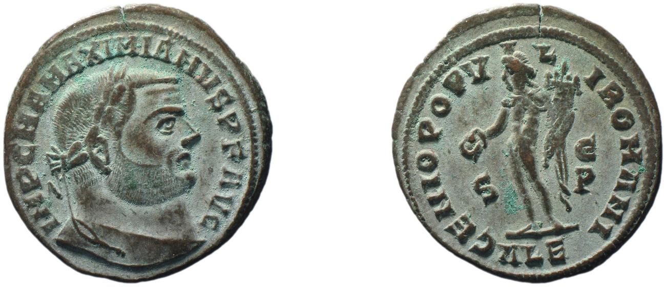 RIC VI Alexandria 34b, аверс, bm