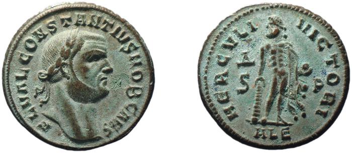 RIC VI Alexandria 40, реверс, bm