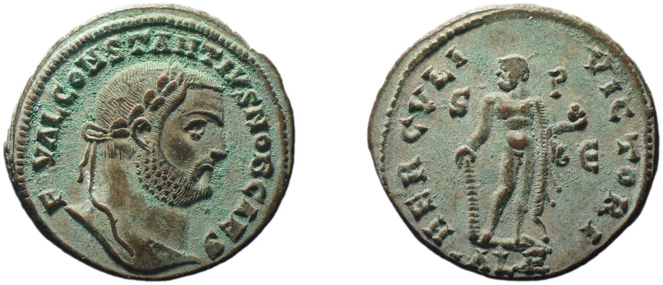 RIC VI Alexandria 40, аверс, bm