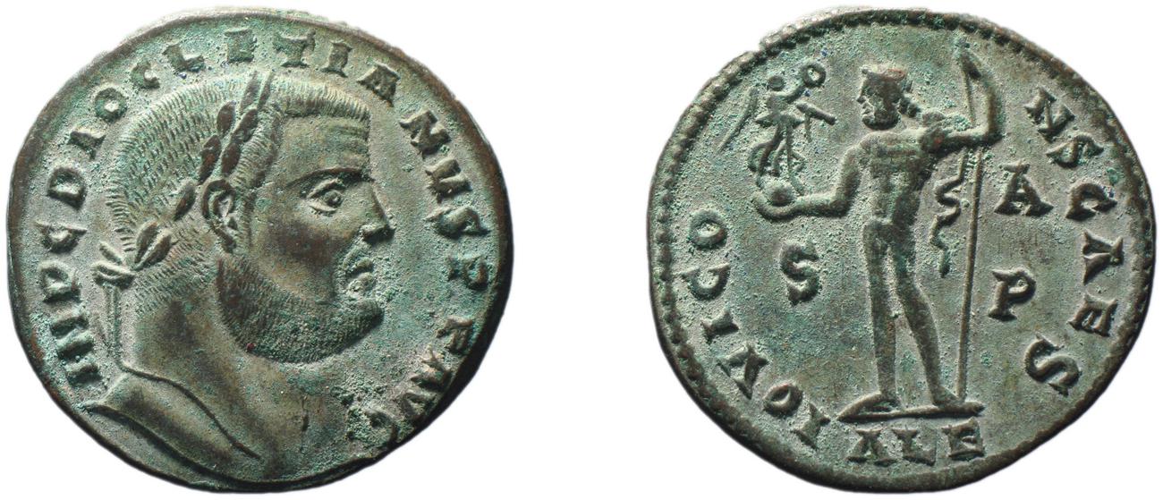 RIC VI Alexandria 41, аверс, bm