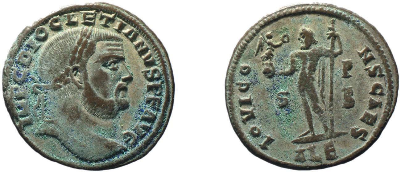 RIC VI Alexandria 41, аверс, bm