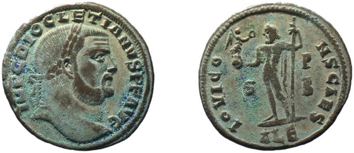 RIC VI Alexandria 41, реверс, bm