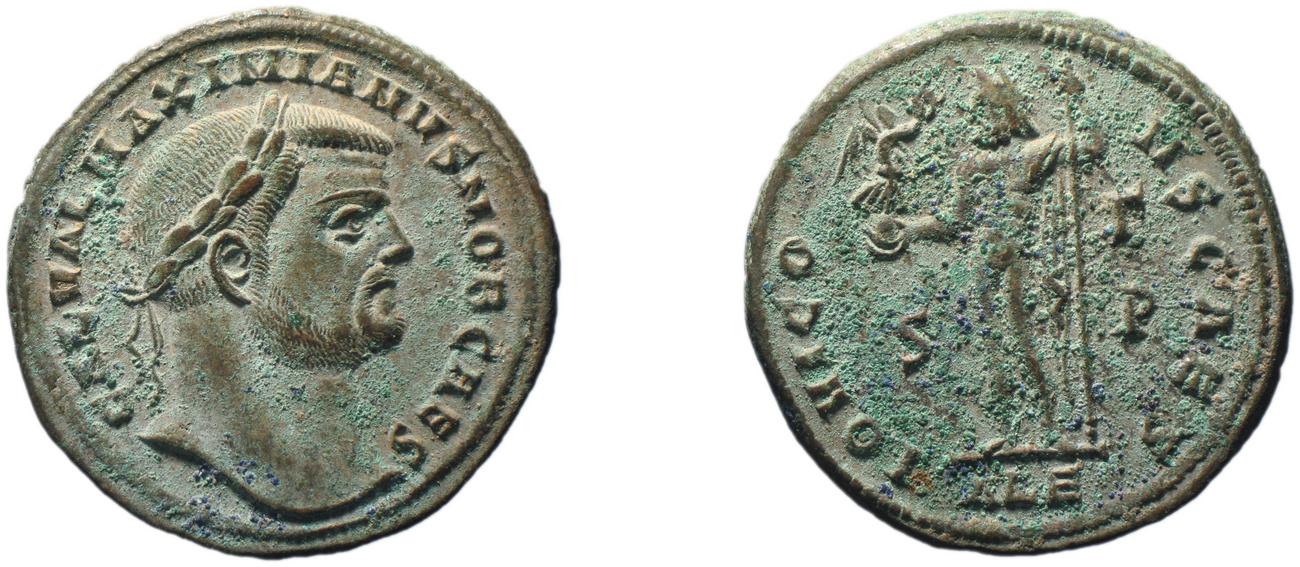 RIC VI Alexandria 43, аверс, bm