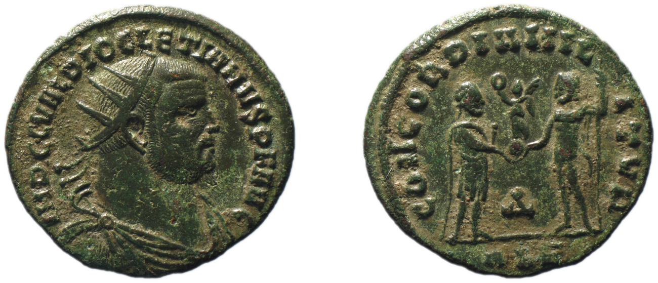 RIC VI Alexandria 47, аверс, bm