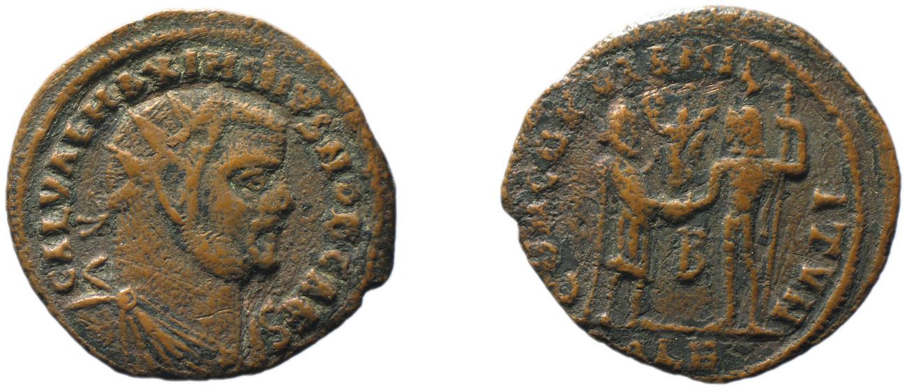 RIC VI Alexandria 48b, аверс, bm