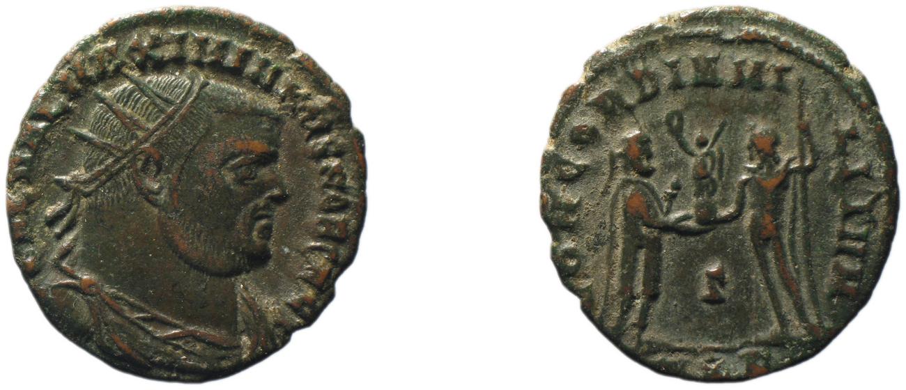 RIC VI Alexandria 48b, аверс, bm