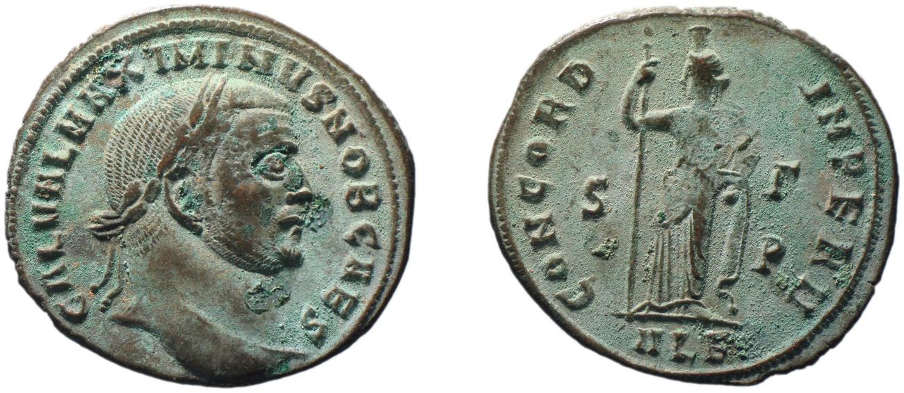 RIC VI Alexandria 52, аверс, bm