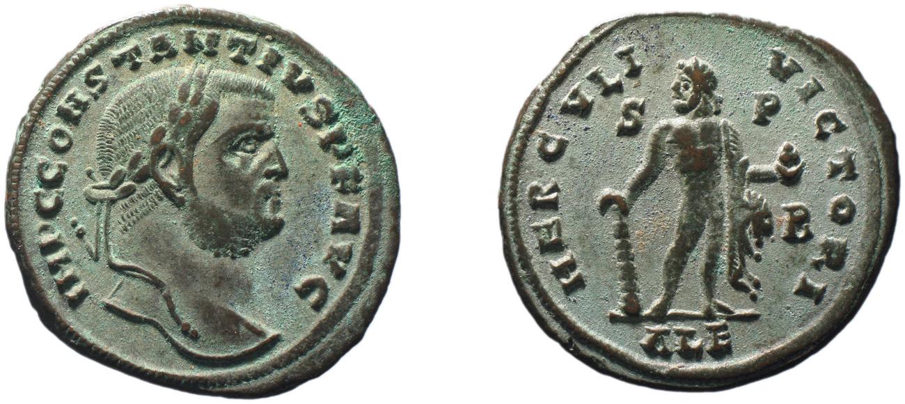 RIC VI Alexandria 53, аверс, bm