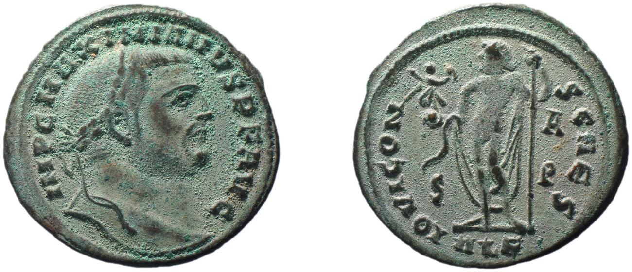 RIC VI Alexandria 54, аверс, bm