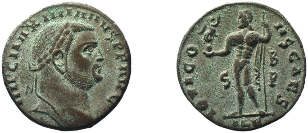 RIC VI Alexandria 54, аверс, bm