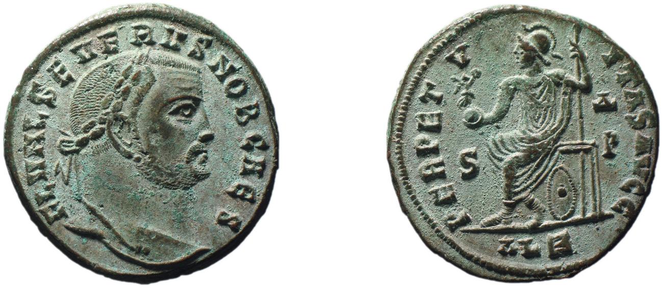 RIC VI Alexandria 56, аверс, bm