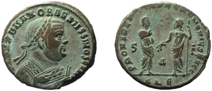 RIC VI Alexandria 57b, реверс, bm