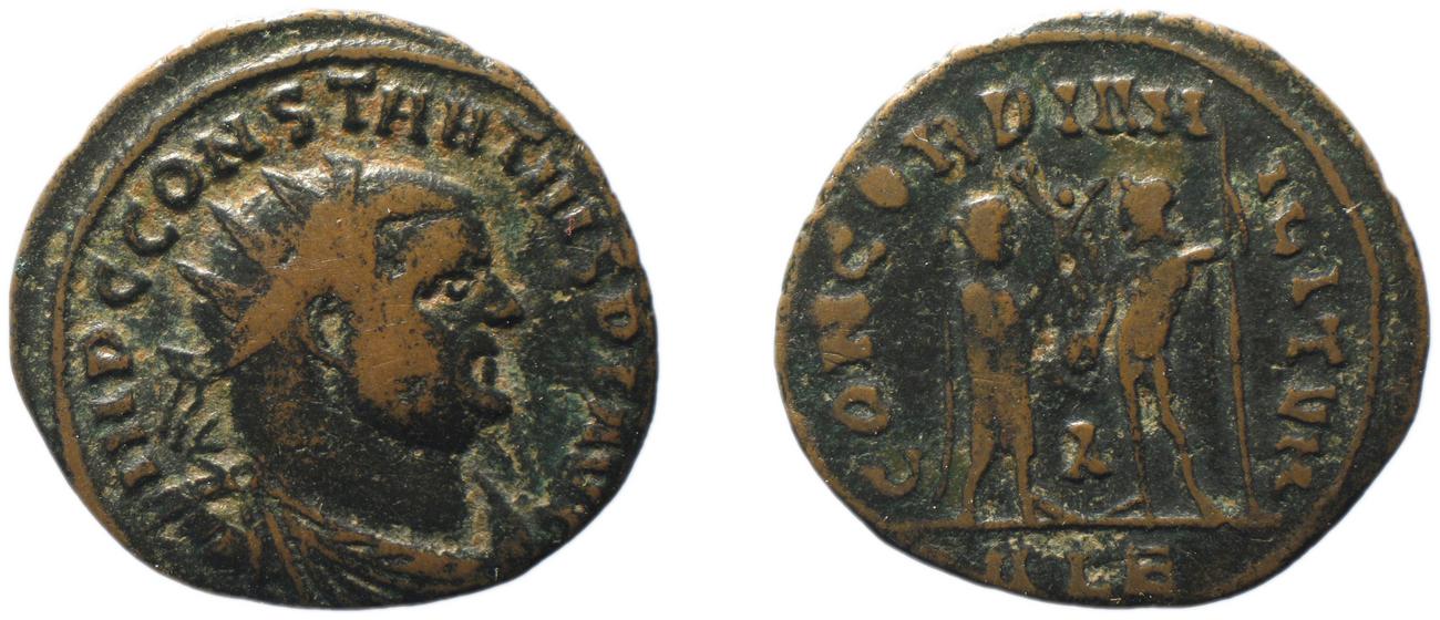 RIC VI Alexandria 59a, аверс, bm