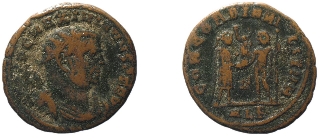 RIC VI Alexandria 59b, аверс, bm