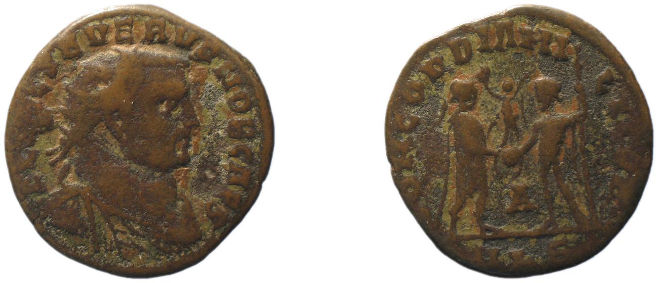 RIC VI Alexandria 60a, аверс, bm