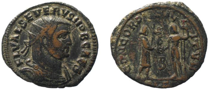 RIC VI Alexandria 60a, реверс, bm
