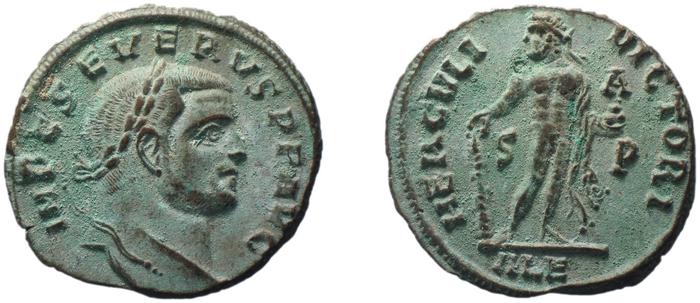 RIC VI Alexandria 62, реверс, bm