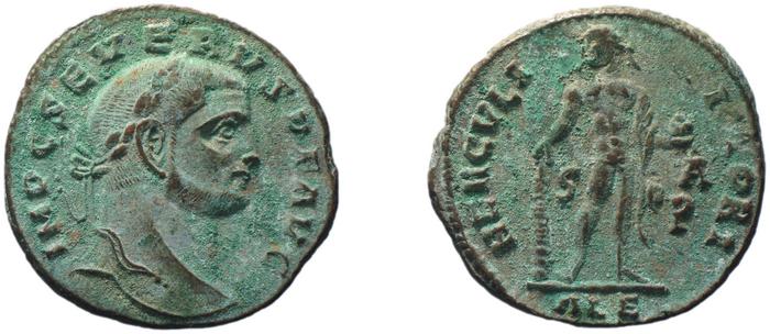 RIC VI Alexandria 62, реверс, bm
