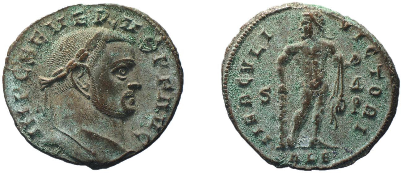 RIC VI Alexandria 62, аверс, bm