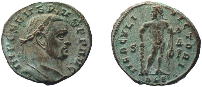 RIC VI Alexandria 62, реверс, bm