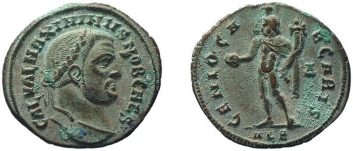 RIC VI Alexandria 64, реверс, bm
