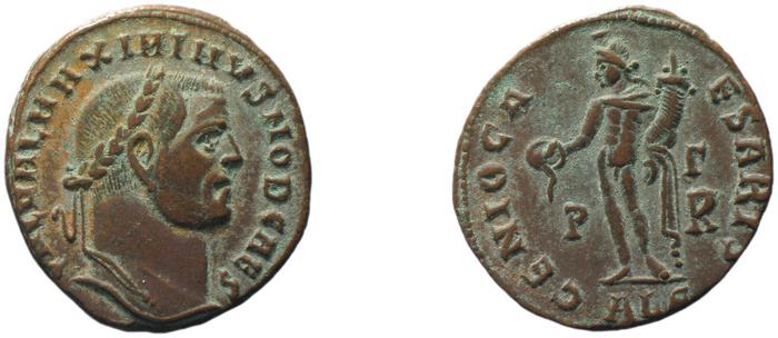 RIC VI Alexandria 71, реверс, bm