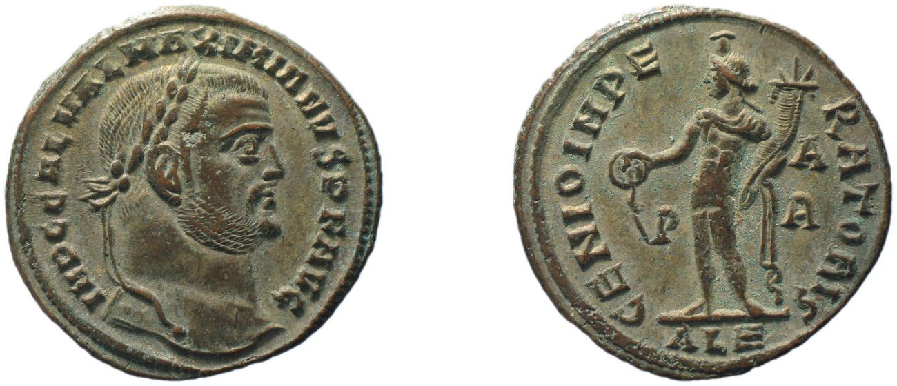 аверс RIC VI Alexandria 72