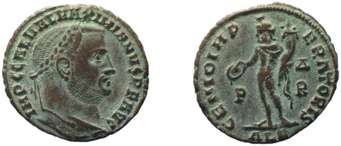 RIC VI Alexandria 72, реверс, bm