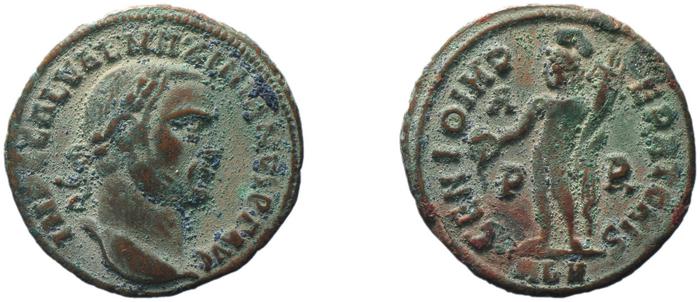 RIC VI Alexandria 72, реверс, bm