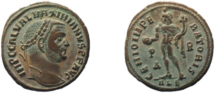 RIC VI Alexandria 72, реверс, bm