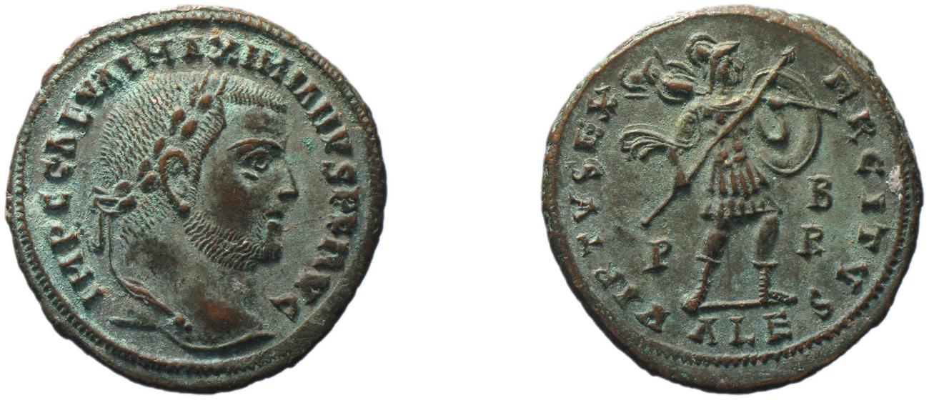 RIC VI Alexandria 75, аверс, bm