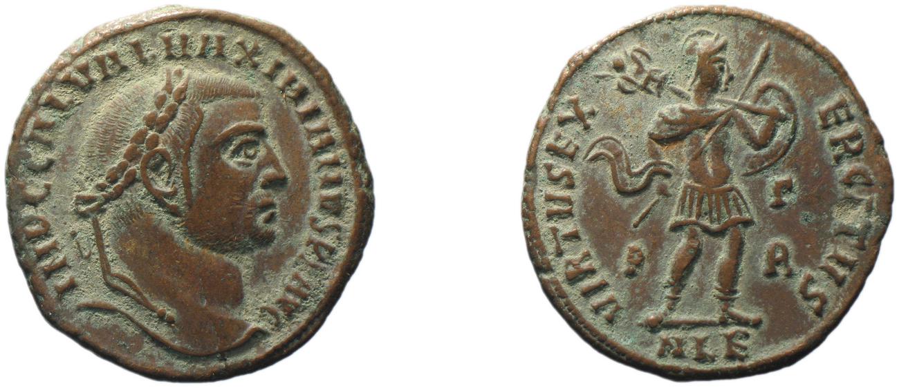 RIC VI Alexandria 75, аверс, bm