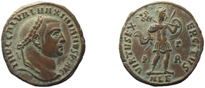 RIC VI Alexandria 75, реверс, bm