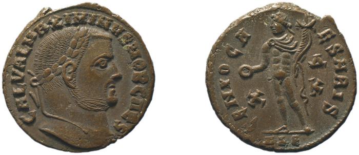 RIC VI Alexandria 78, реверс, bm