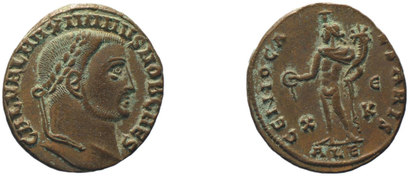 RIC VI Alexandria 78, аверс, bm