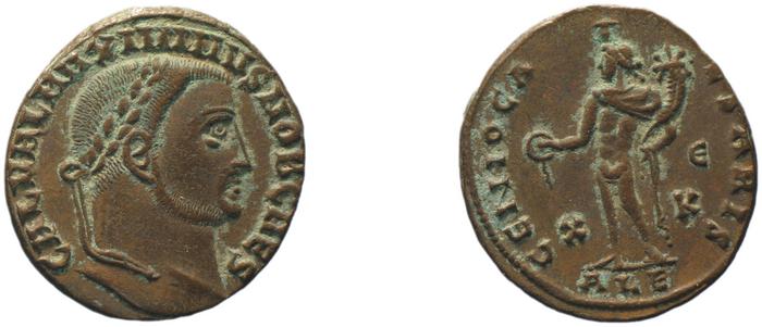 RIC VI Alexandria 78, реверс, bm