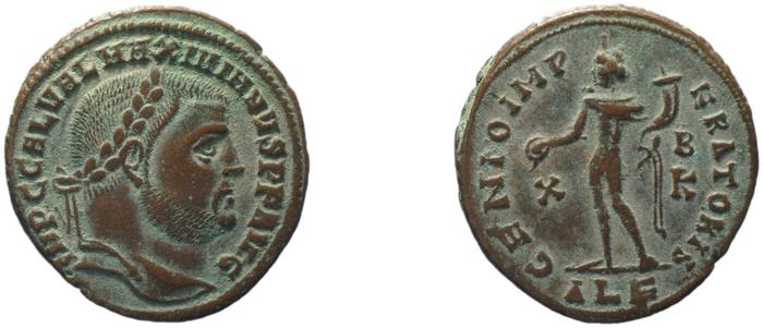 RIC VI Alexandria 79, реверс, bm