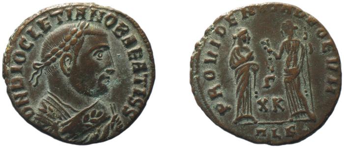RIC VI Alexandria 80, реверс, bm
