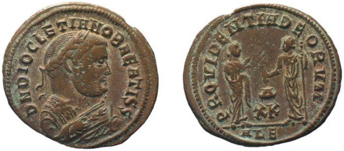 RIC VI Alexandria 80, реверс, bm